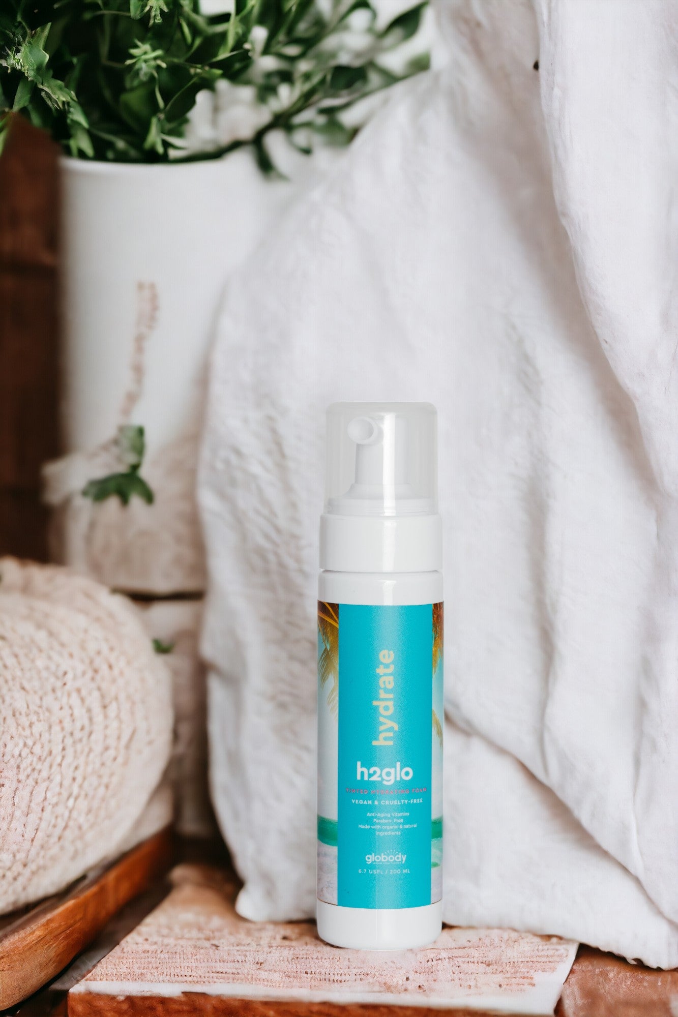 h2glo Hydrate - Moisturizing Foam with DHA